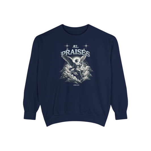 All Praises Angel Graphic Sweatshirt