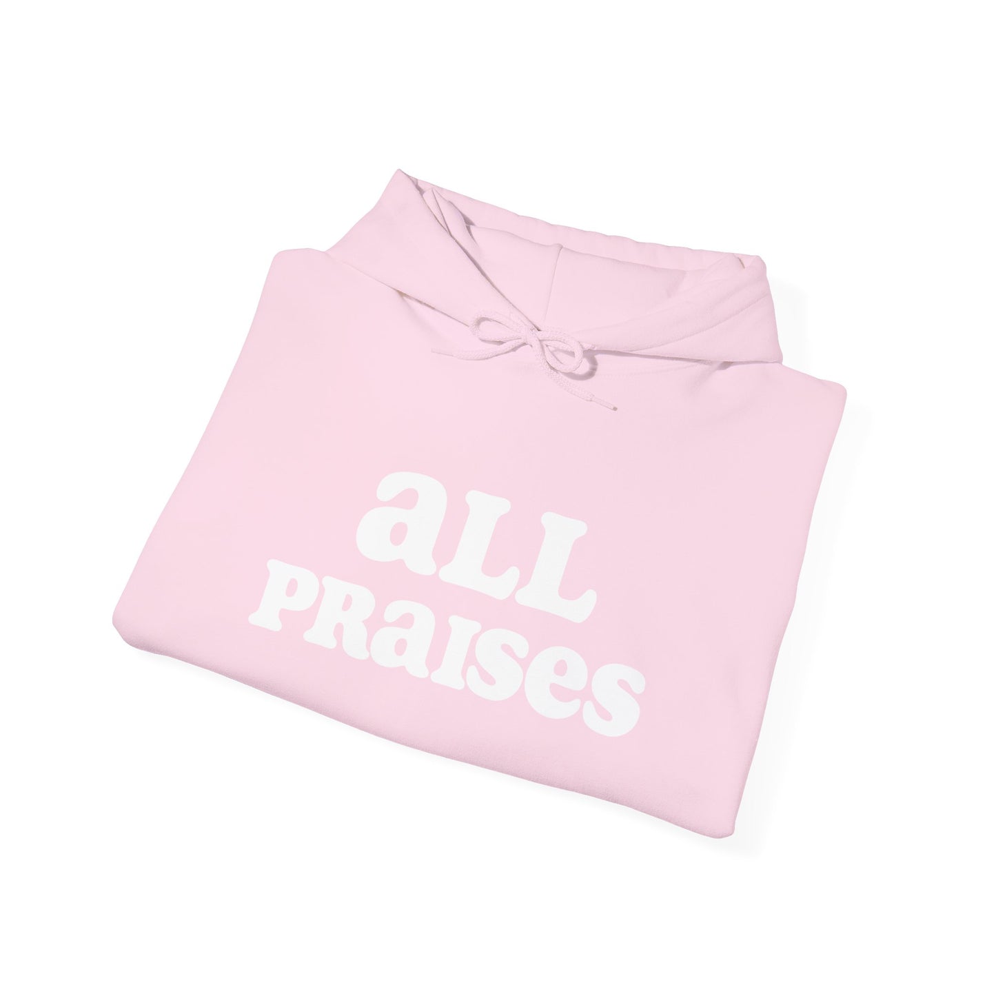 OG All Praises Hoodie — Retro Bold Faith Graphic Sweatshirt