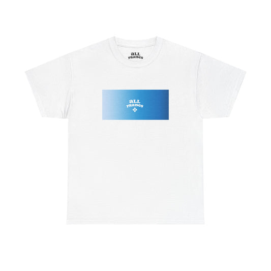 All Reasons Tee — Minimal Blue Gradient Graphic T‑Shirt