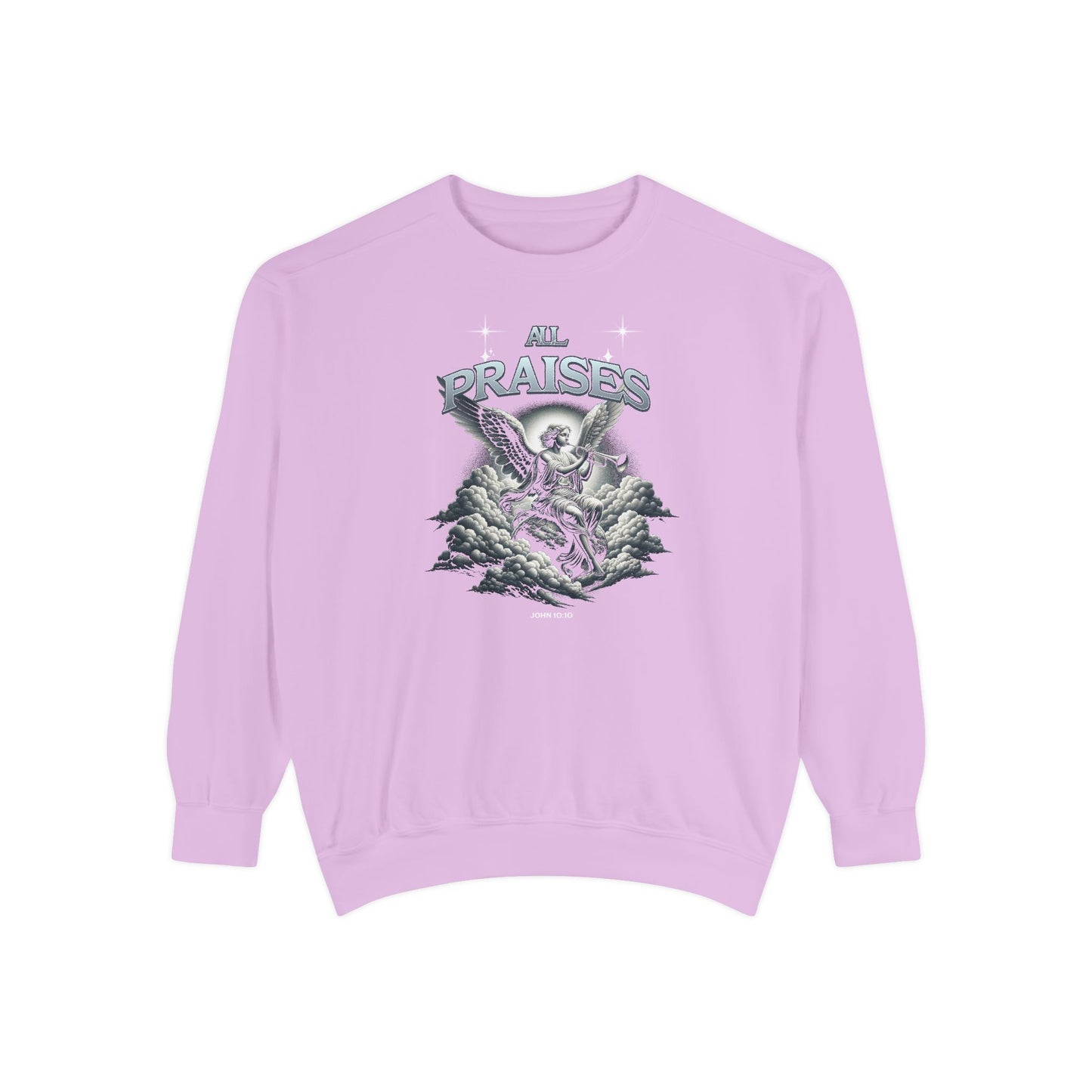 All Praises Angel Graphic Sweatshirt