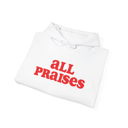 All Praises " Living Abundantly"  Heavy Blend™ Hooded Sweatshirt