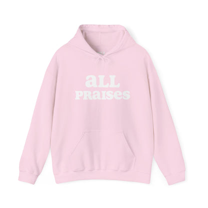 OG All Praises Hoodie — Retro Bold Faith Graphic Sweatshirt