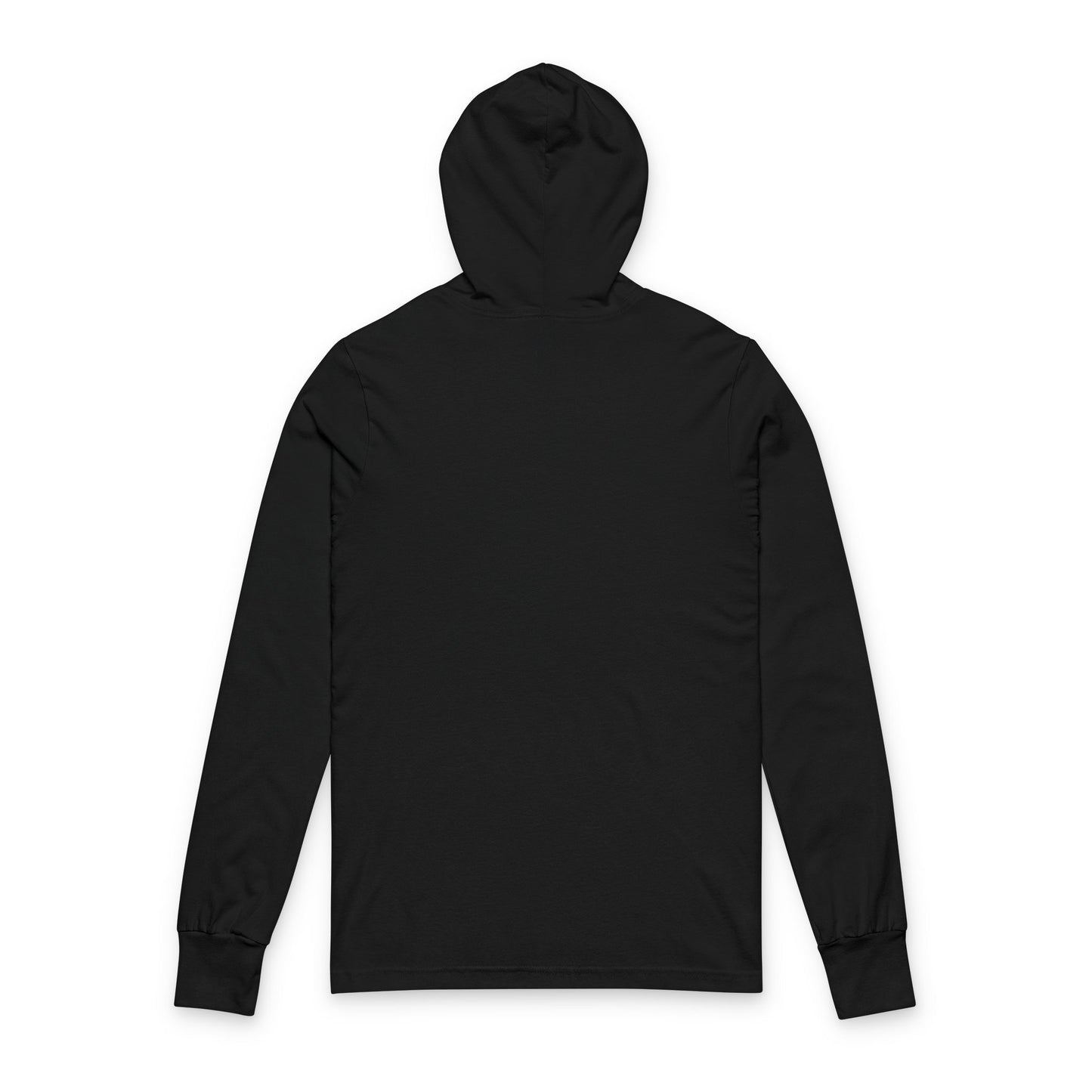 All Praises Hooded Long Sleeve Tee — Gothic Angel Graphic Hoodie Tee