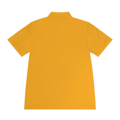 Men's Sport Polo - 'All Praises' Minimal Embroidered Logo