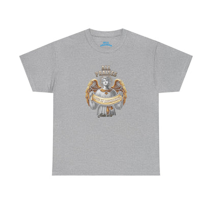 Angel Cherub Graphic Tee — "All Praises" Vintage-Inspired T-Shirt