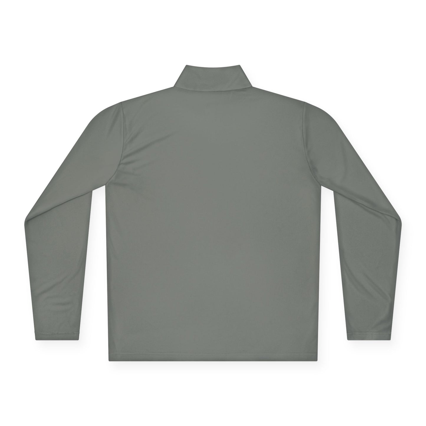 Quarter-Zip Pullover — Minimal 'All Teachers' Chest Logo, Lightweight School Staff Pullover