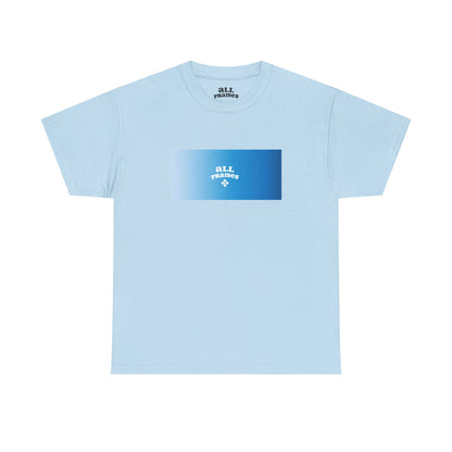 All Reasons Tee — Minimal Blue Gradient Graphic T‑Shirt