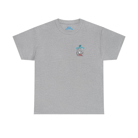 All Prayers Graphic Tee — Angel Illustration Faith Shirt