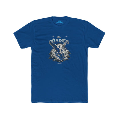 All Praises Graphic Tee — Vintage Angel Illustration