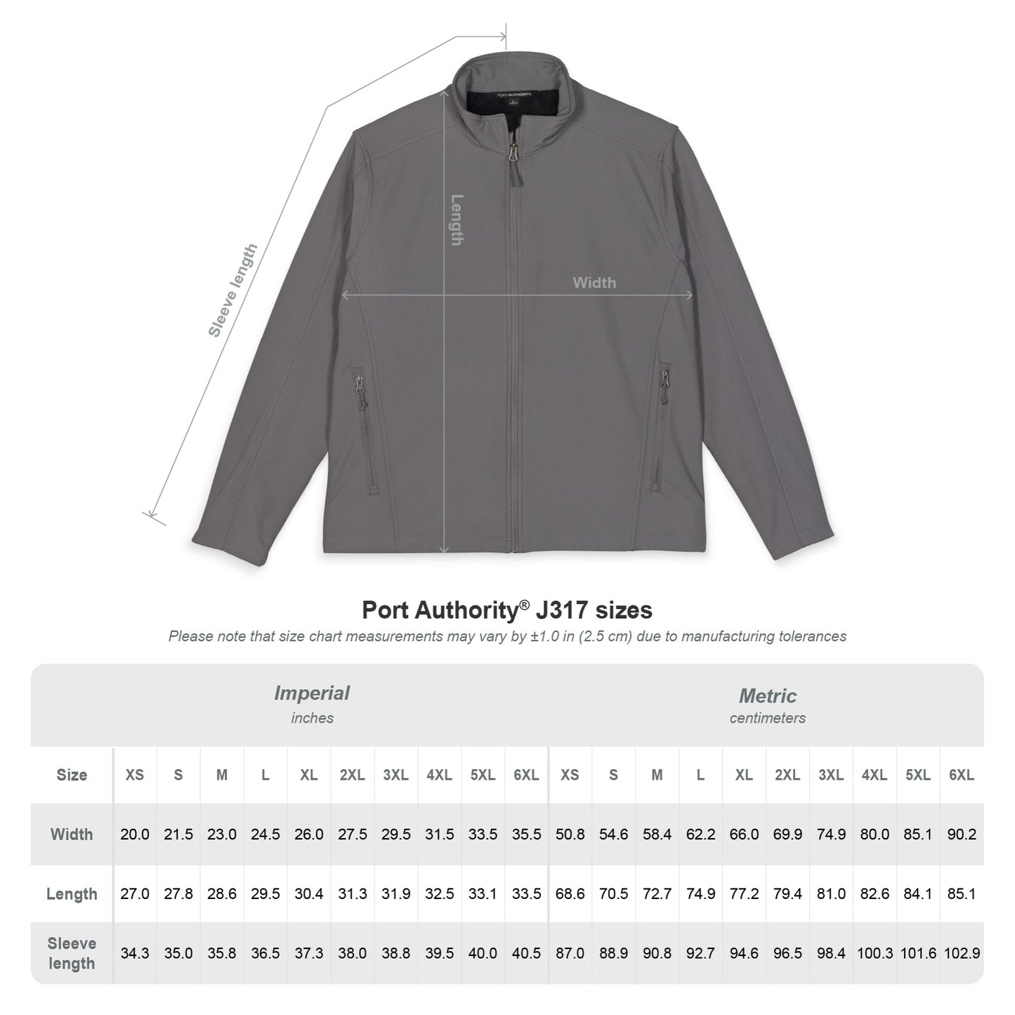 Embroidered Men's Soft Shell Jacket – Minimal Logo Windbreaker