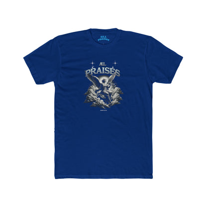 All Praises Graphic Tee — Vintage Angel Illustration