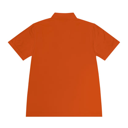 Men's Sport Polo - 'All Praises' Minimal Embroidered Logo
