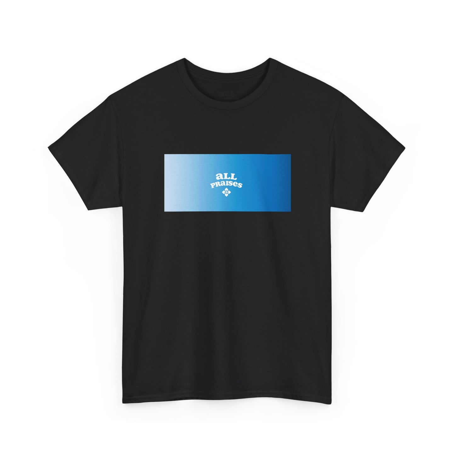 All Reasons Tee — Minimal Blue Gradient Graphic T‑Shirt