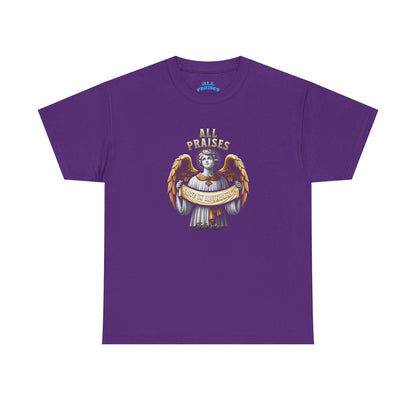 Angel Cherub Graphic Tee — "All Praises" Vintage-Inspired T-Shirt