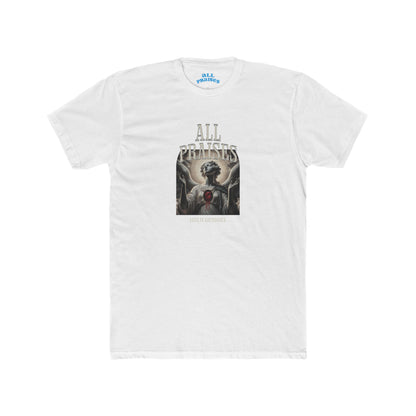 All Praises Graphic Tee — Gothic Angel Art Shirt