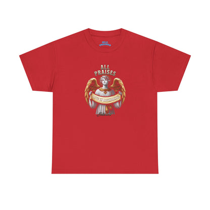 Angel Cherub Graphic Tee — "All Praises" Vintage-Inspired T-Shirt