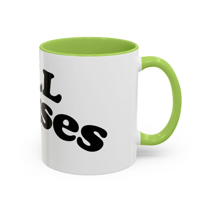 Coffee Mug — 'All Praises' Retro Script Accent Mug