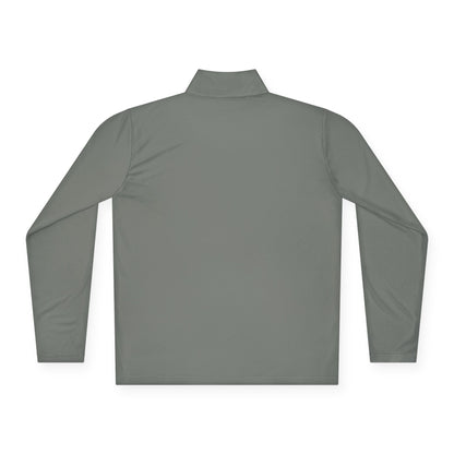 Quarter-Zip Pullover — Minimal 'All In' Logo Performance Pullover