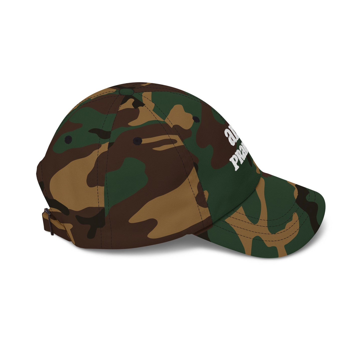 All Praises Dad Cap — Casual Faith-Based Baseball Hat for Everyday Wear