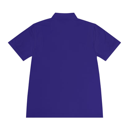 Men's Sport Polo - 'All Praises' Minimal Embroidered Logo