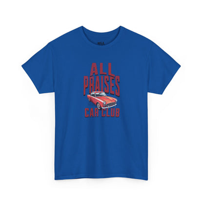 All Praises T-Shirt — Bold Vintage White Text  Tee