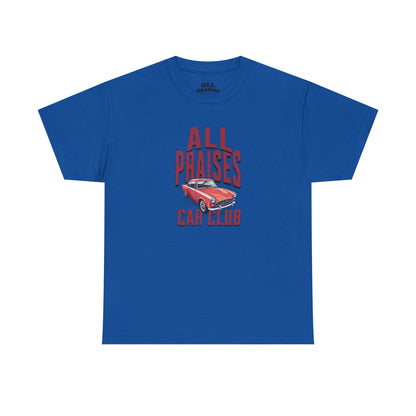 All Praises T-Shirt — Bold Vintage White Text  Tee