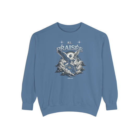 All Praises Angel Graphic Sweatshirt