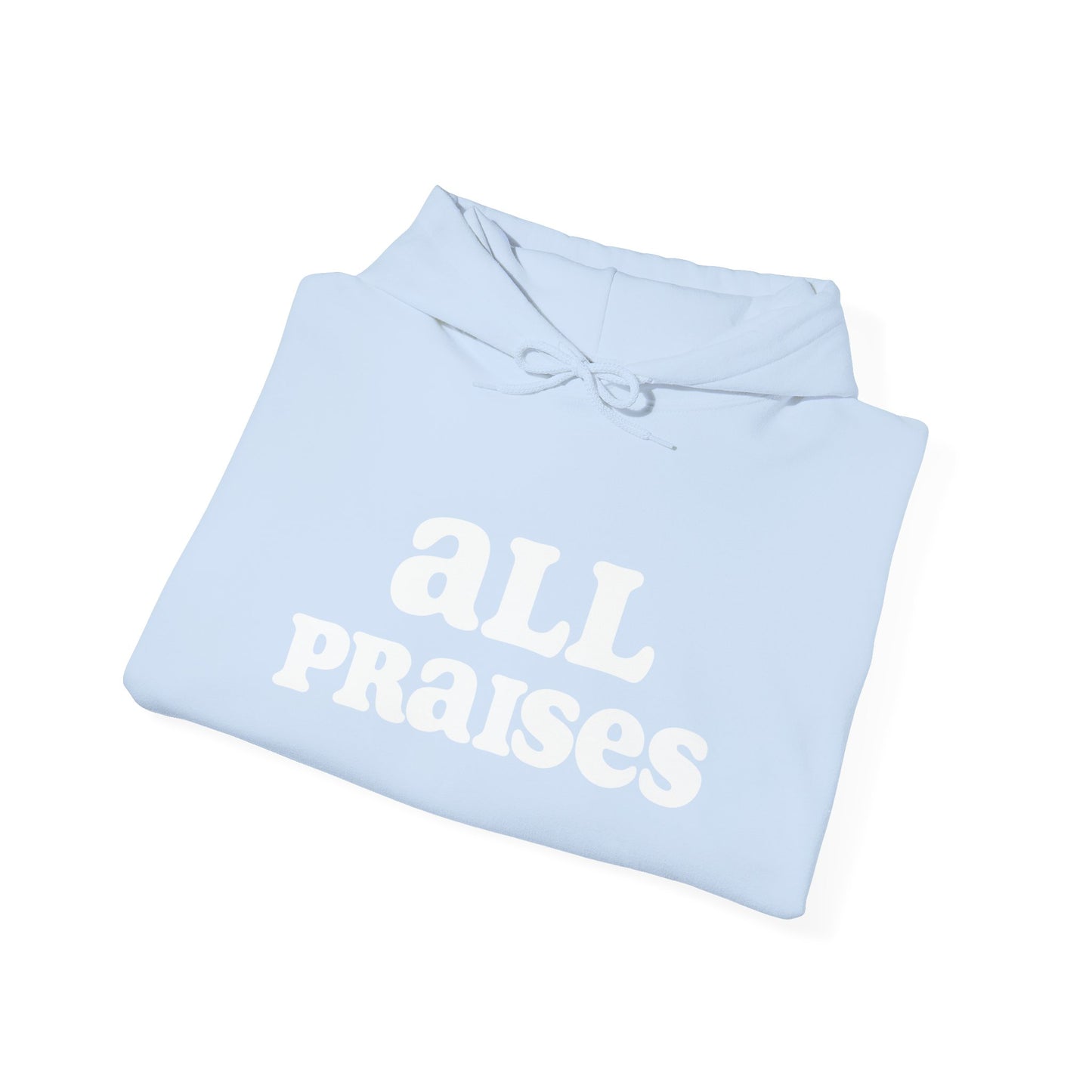 OG All Praises Hoodie — Retro Bold Faith Graphic Sweatshirt