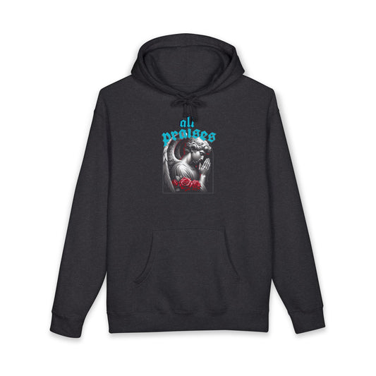 Hoodie — 'All Praises' Angel Graphic Pullover