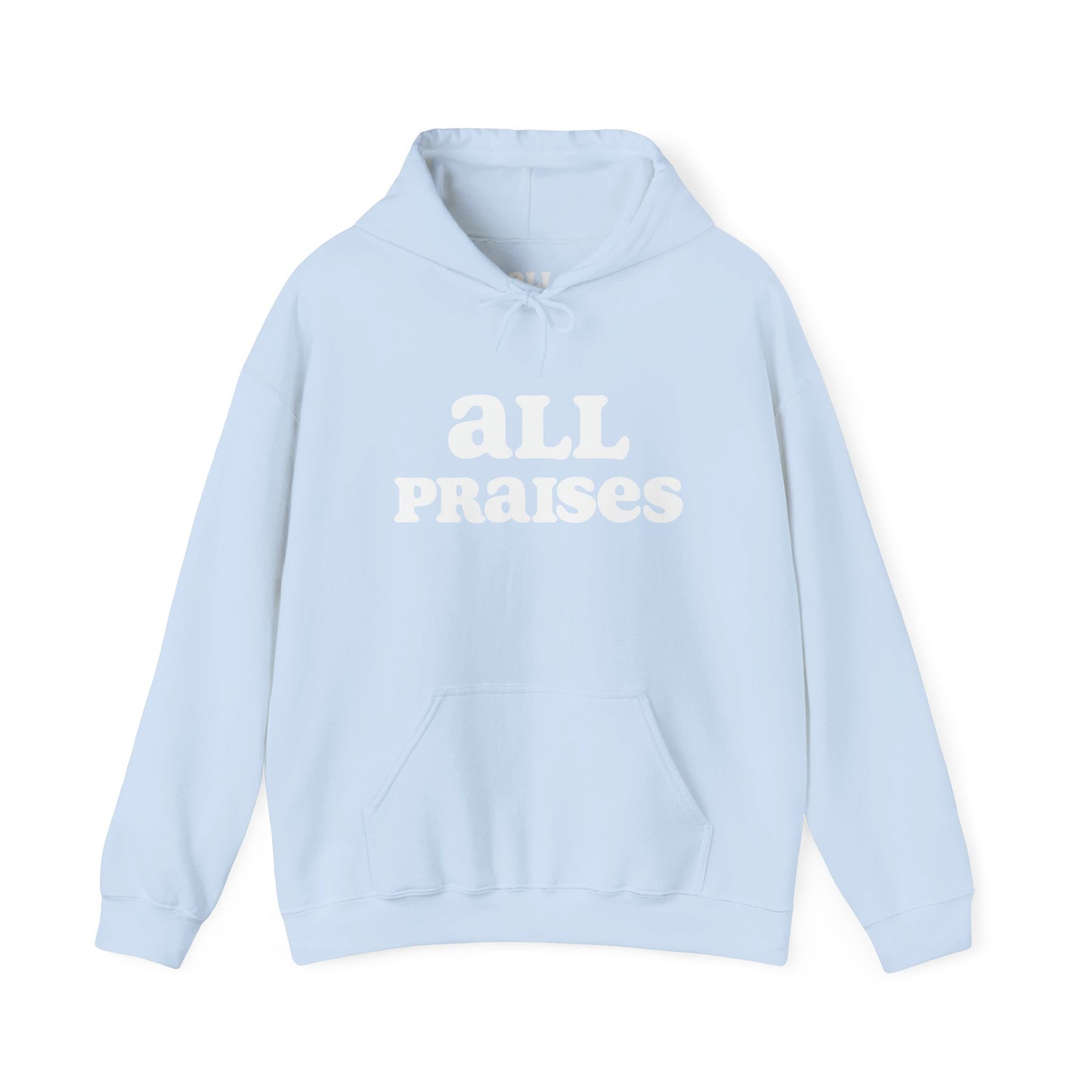 OG All Praises Hoodie — Retro Bold Faith Graphic Sweatshirt