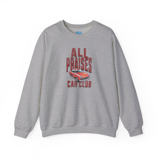 All Praises Crewneck Sweatshirt — Minimal Inspirational Pullover