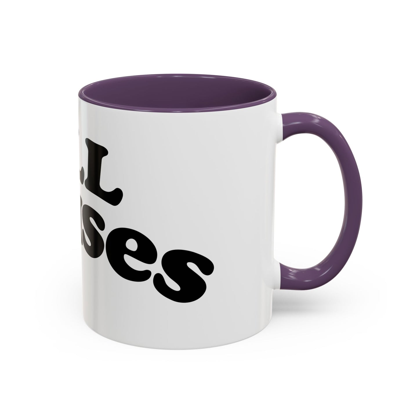 Coffee Mug — 'All Praises' Retro Script Accent Mug
