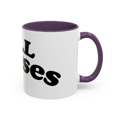 Coffee Mug — 'All Praises' Retro Script Accent Mug