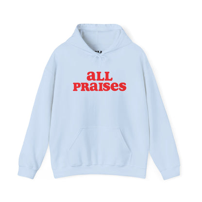 All Praises " Living Abundantly"  Heavy Blend™ Hooded Sweatshirt