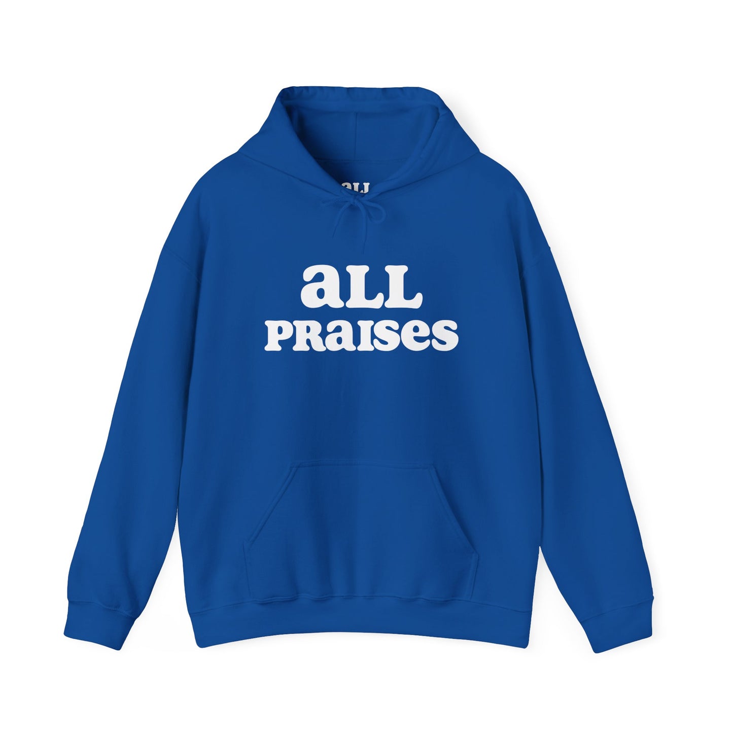 OG All Praises Hoodie — Retro Bold Faith Graphic Sweatshirt