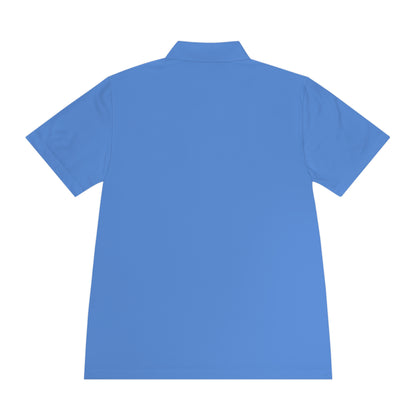 Men's Sport Polo - 'All Praises' Minimal Embroidered Logo