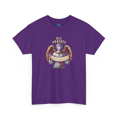 Angel Cherub Graphic Tee — "All Praises" Vintage-Inspired T-Shirt