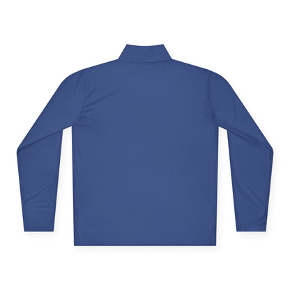 Quarter-Zip Pullover — Minimal 'All In' Logo Performance Pullover