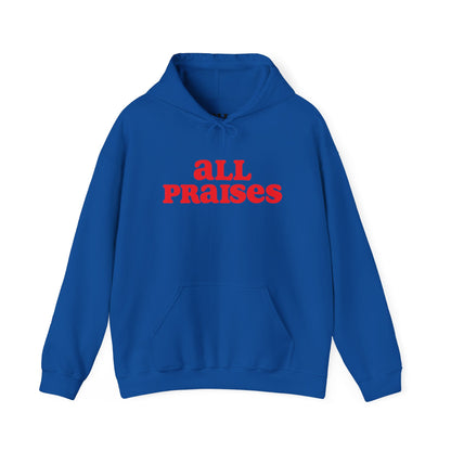 All Praises " Living Abundantly"  Heavy Blend™ Hooded Sweatshirt