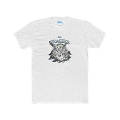 All Praises Graphic Tee — Vintage Angel Illustration