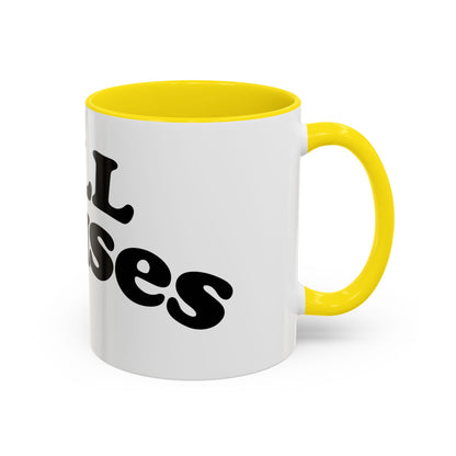 Coffee Mug — 'All Praises' Retro Script Accent Mug