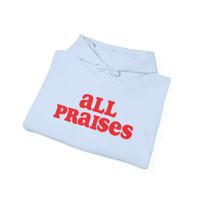 All Praises " Living Abundantly"  Heavy Blend™ Hooded Sweatshirt