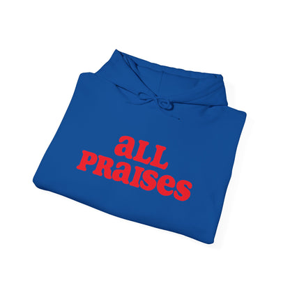All Praises " Living Abundantly"  Heavy Blend™ Hooded Sweatshirt