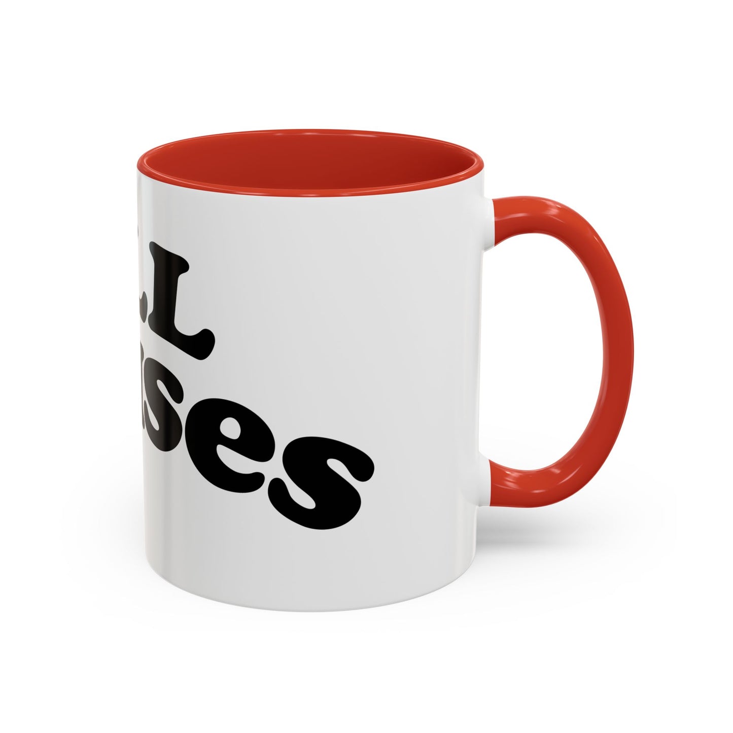 Coffee Mug — 'All Praises' Retro Script Accent Mug