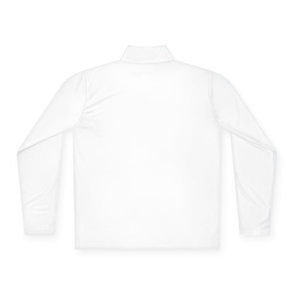 Quarter-Zip Pullover — Minimal 'All Teachers' Chest Logo, Lightweight School Staff Pullover