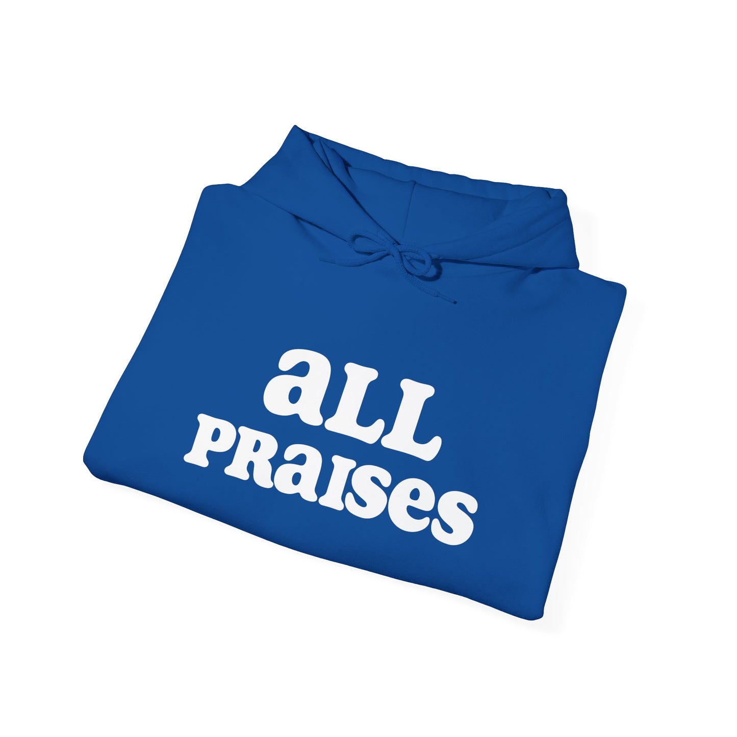 OG All Praises Hoodie — Retro Bold Faith Graphic Sweatshirt
