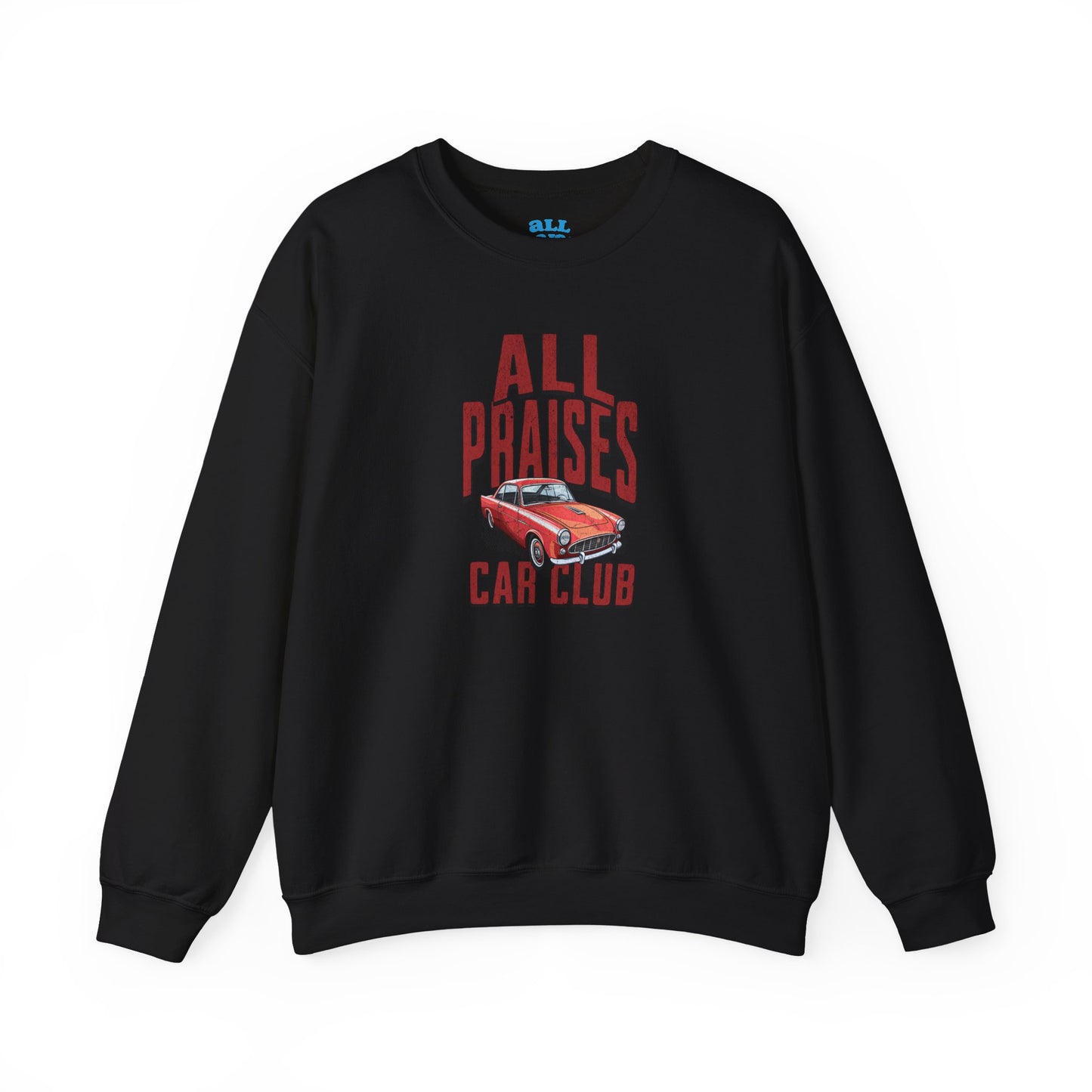 All Praises Crewneck Sweatshirt — Minimal Inspirational Pullover