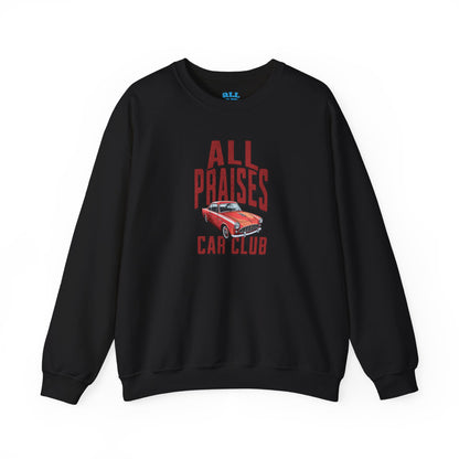 All Praises Crewneck Sweatshirt — Minimal Inspirational Pullover