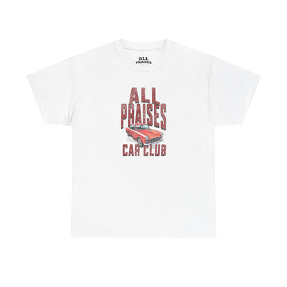 All Praises T-Shirt — Bold Vintage White Text  Tee