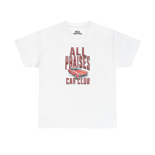 All Praises T-Shirt — Bold Vintage White Text  Tee